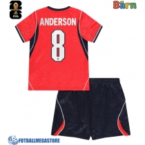 Fotballdrakt Barn England Elliot Anderson #8 Bortedraktsett VM 2026 Kortermet (+ Korte bukser)